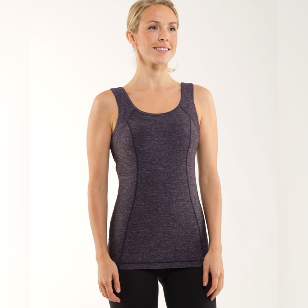 Lululemon Women’s Run Free Tank
Heathered Black‎ Swan